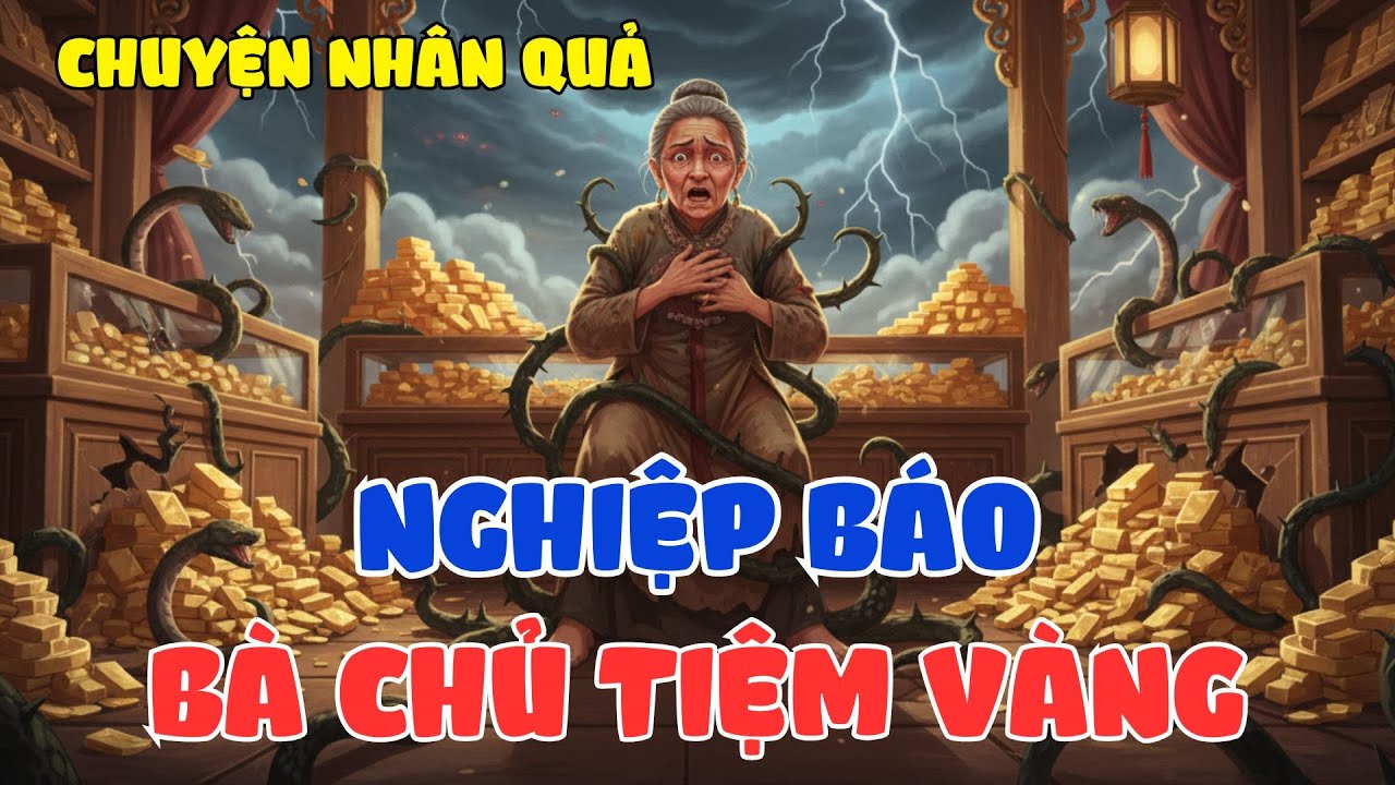 Bà Chủ Tiệm Vàng Tham Lam – Quả Báo Đến Sớm Khiến Ai Cũng Rùng Mình!