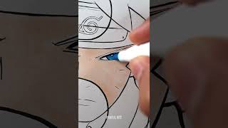 Drawing Letter 'B' - Boruto #Shorts