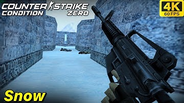 Condition Zero 1.6 : fy_snow ❄️ ASMR (No Commentary) | 4K60fps UHD (Nostalgic) PC Gameplay