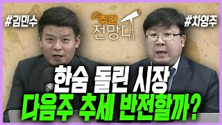 한숨 돌린 시장, 다음주 추세 반전할까? [11월 12일 주간전망대] with 김민수 레몬리서치 대표, 차영주 와이즈경제연구소 소장