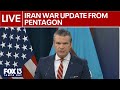 Iran War: Secretary Hegseth and General Caine give update