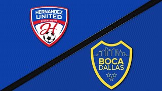 Hernandez United Vs. Boca Dallas Mens - Game Highlights