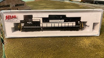 N Scale Atlas Dash-8 40CW Review