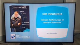 Iris Info media, pour communiquer facilement avec vos résidents