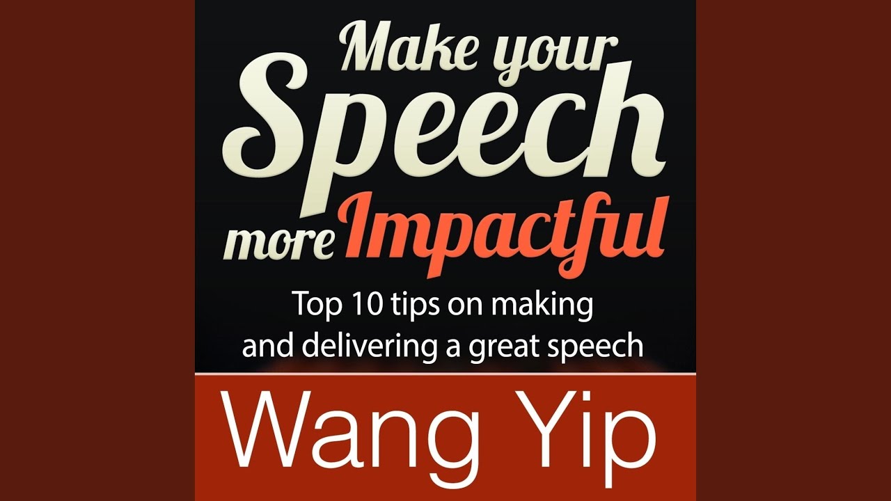 Tip 2 Use Your Speech Title In Your Speech To Create A Unified Message YouTube