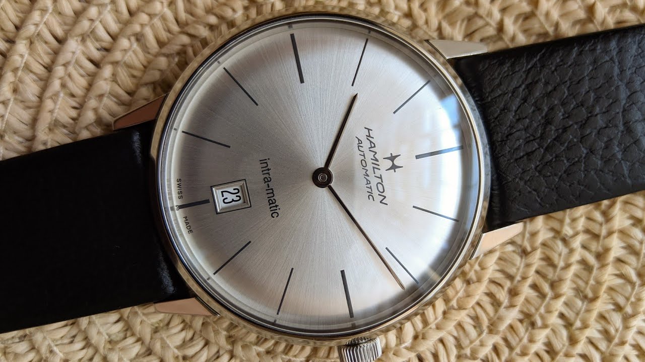 Hamilton American Classic Intra-Matic 42mm H38735501 - YouTube