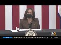 Vice President Kamala Harris Visits Newark Praises Lead Pipe Removal