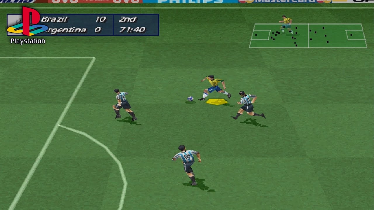 sår privatliv Holde World Cup 98 (PS1 Gameplay) - YouTube