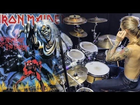 Kyle Brian - Iron Maiden - The Number Of The Beast (Drum Cover)