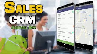 Advanced Sales CRM Customer Relationship Management Android App | Android Project screenshot 1