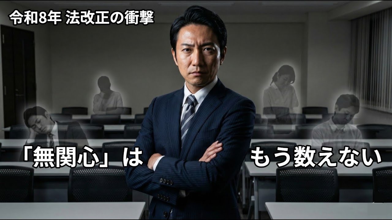 重要議案が「出席者だけ」で決まる時代へ。区分所有法改正の要点と対策（特別決議・普通決議）