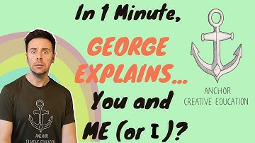 In 1 minute, George Explains...Me and I