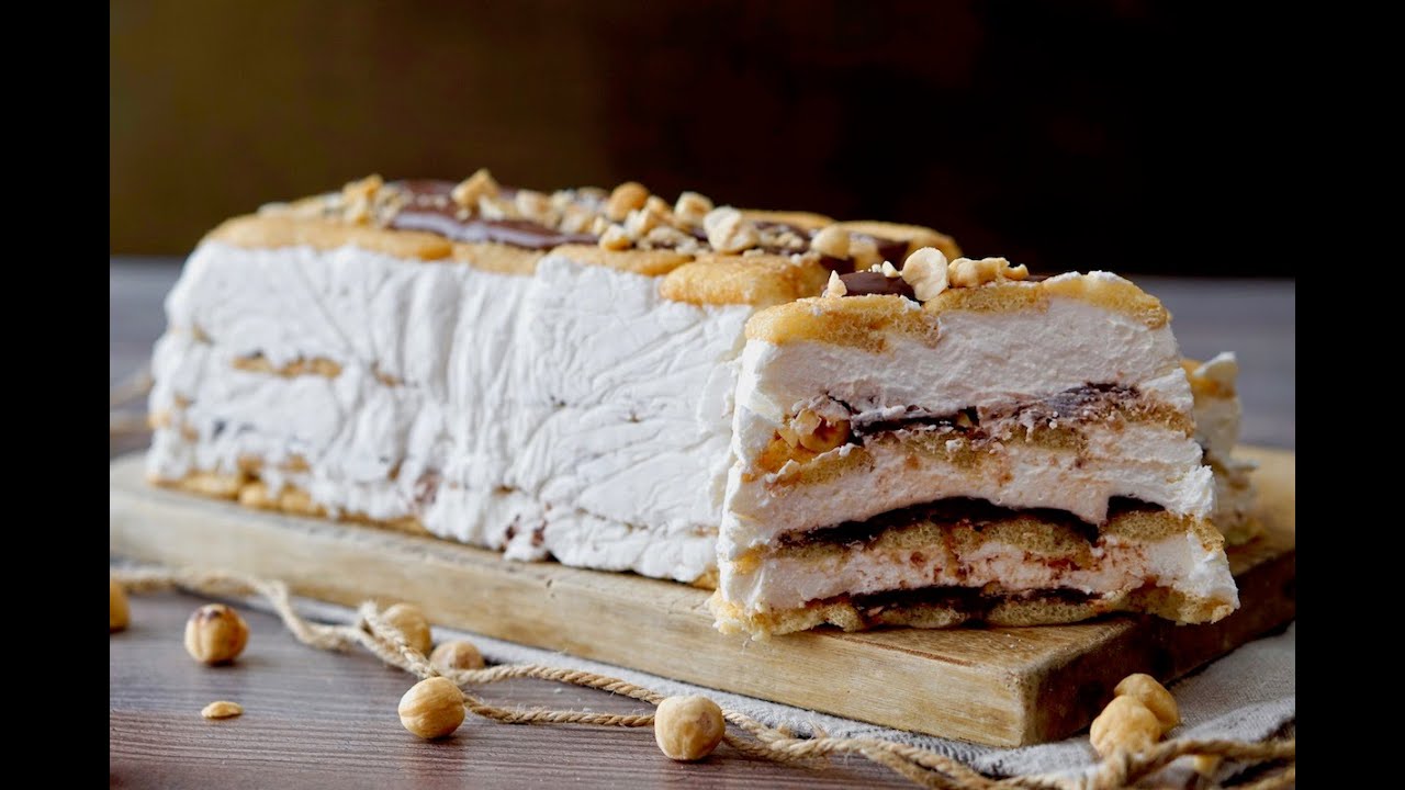 Semifreddo ai Pavesini, Ricotta e Nutella