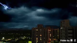20220812中元節的傍晚雷聲大作-4K