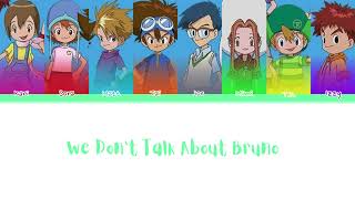 How Would The Digidestined Sing 'We Don’t Talk About Bruno' from 'Encanto' (Color Coded Lyrics)
