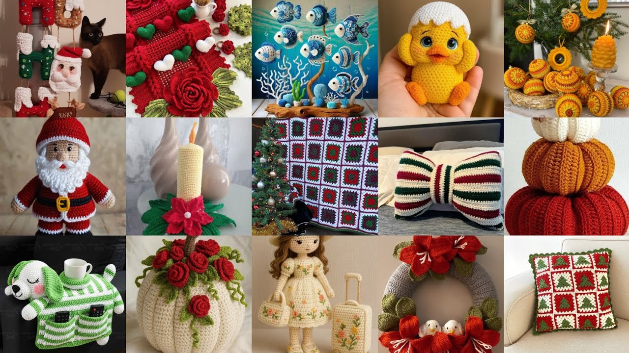 Latest & new crochet decoration ||wall hanging||Home decor||Christmas decor ideas 2025 