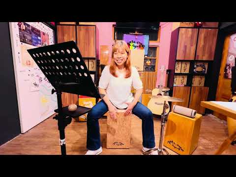 【讓愛走動 Love Overflows】讚美之泉敬拜讚美 完整版 木箱鼓 Cajon Cover 愛將系列 珊珊姐 Mr.One Cajon