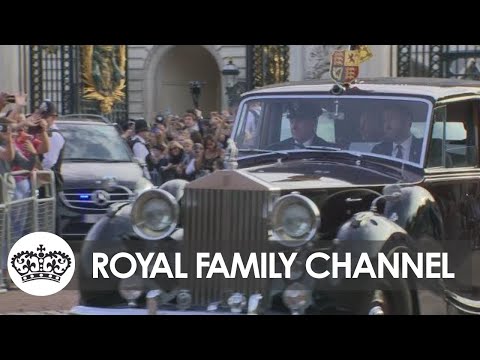 King charles iii leaves buckingham palace