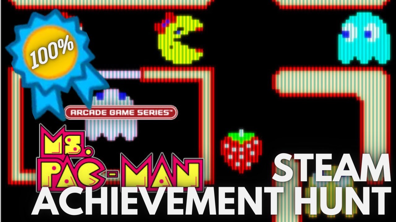 [STEAM] Achievement Hunt: ARCADE GAME SERIES: Ms. PAC-MAN (Perfect