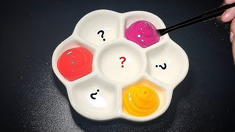 When 3 colors meet… something unexpected happens 🎨”