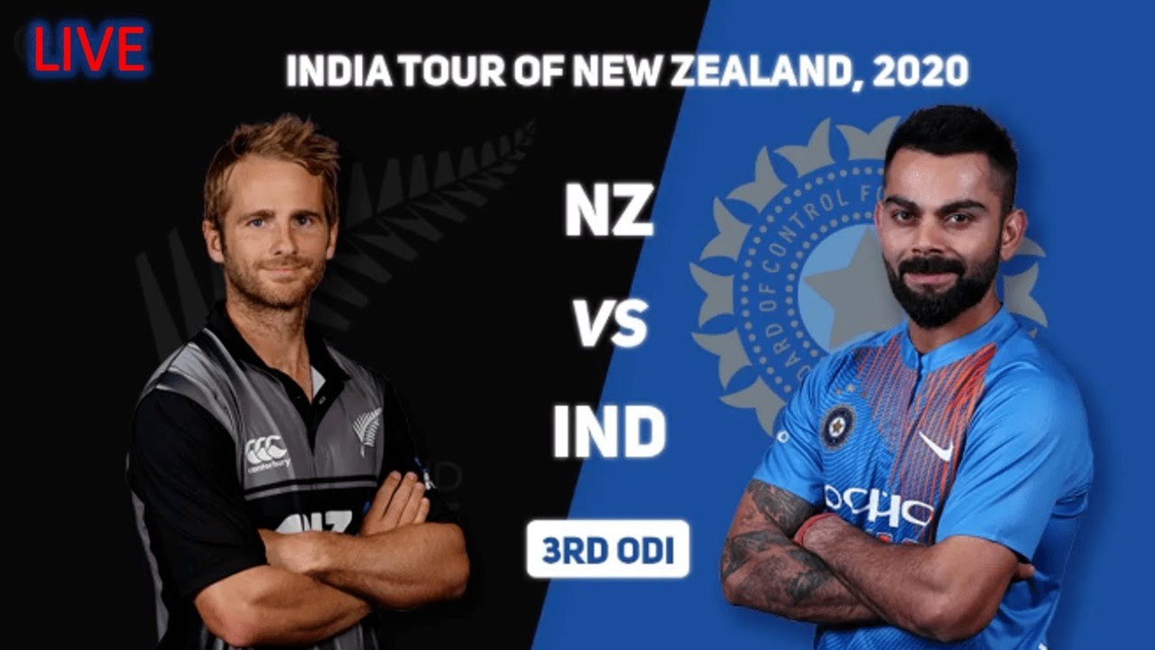 Ind vs Nz 3rd odi live YouTube