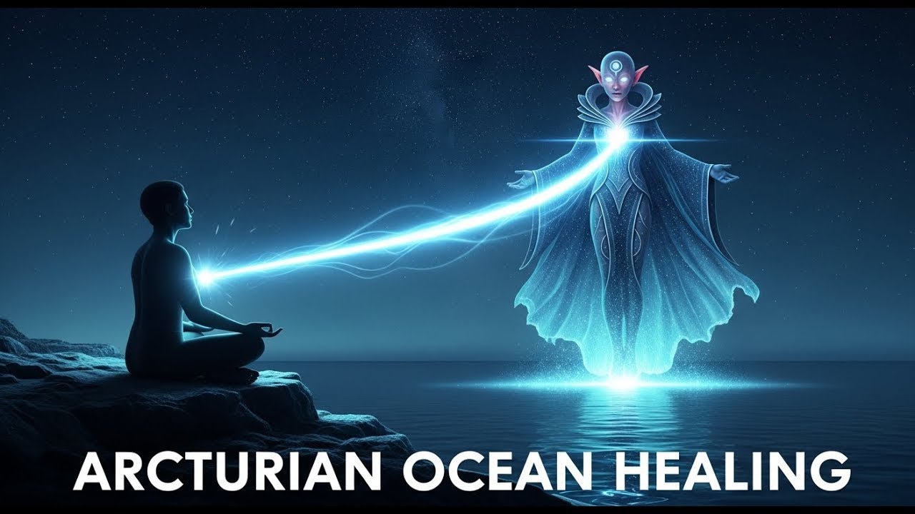 🔮 Arcturian Healing Frequency 🌌 Light Codes for DNA Healing Soul ...