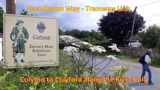 Walking East Devon Way - Colyton to Colyford - Tramway Link