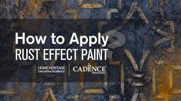 How to Apply Rust Effect Paint?