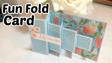 Fun Z-Fold Block Pop-Up Card Tutorial
