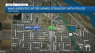 Suspect arrested after armed standoff with police