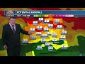 Strong to severe thunderstorms are possible this afternoon