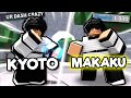 I used the best combos in roblox the strongest battlegroundskyoto makaku