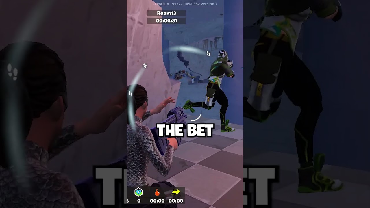My Friend BET Me $100 on This Game! 💰 #fortnite #shorts