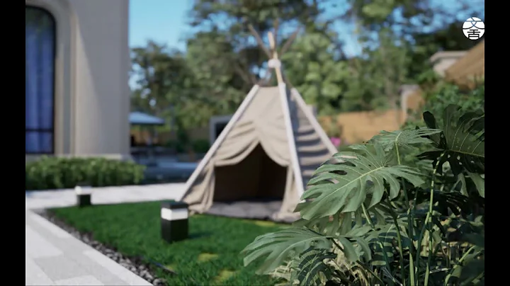 CGsorealCom Garden Landscape Animation D5 Render