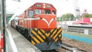 7201次貨物列車台南車站待避發車