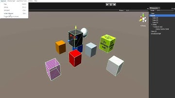 Hide Show Isolate Selection tools for Unity3d