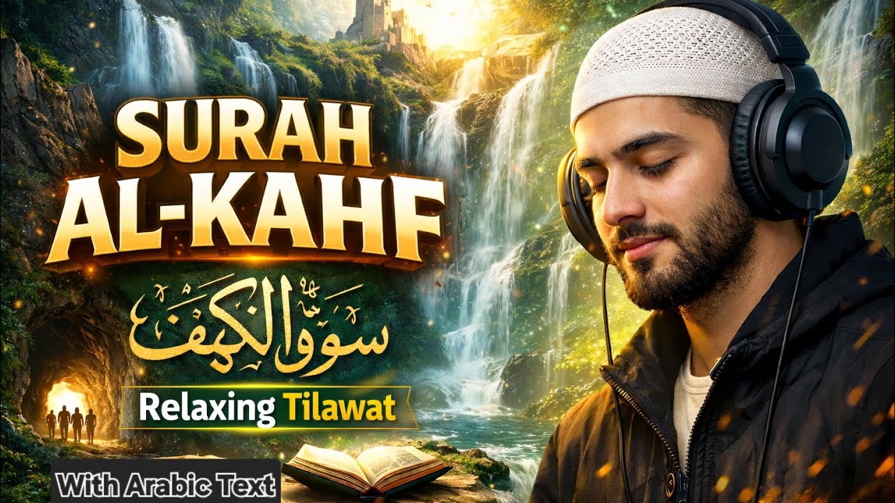 Surah Al Kahf Full RelaxingTilawat | Complete Surah Kahf with Beautiful Recitation | Friday Special