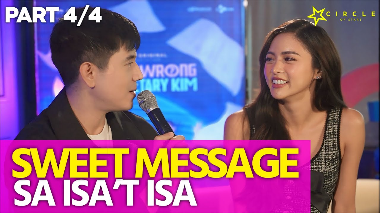 Kim Chiu, hindi napigilang mapangiti sa sweet message sa kanya ni Pulo Avelino sa WWWSK media junket