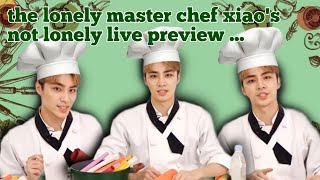 The Lonely Master Chef Xiao answering to fans questions and struggling