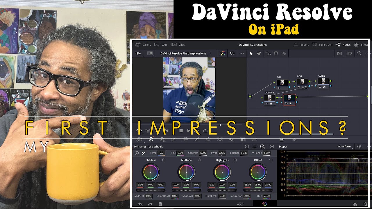 DaVinci Resolve on iPad (My First Impressions) - YouTube