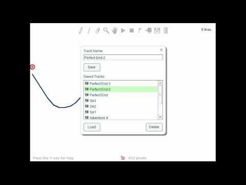 Line Rider - 3 Perfect Endings