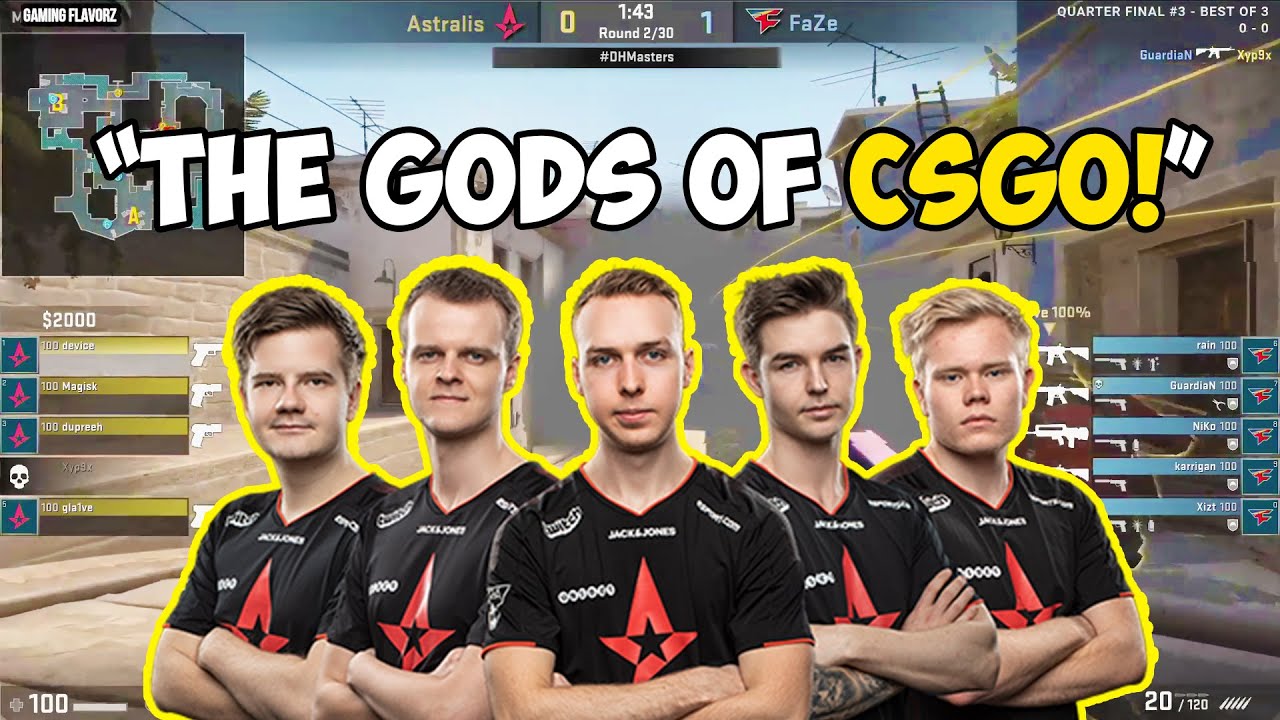When Astralis used to be the ONLY BEST TEAM IN CS:GO.. (INSANE TEAMPLAYS)
