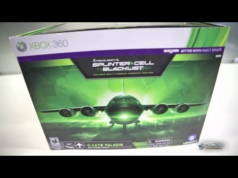 Video: Splinter Cell Blacklist Collector's Edition Komplektācijā Ietilpst Tālvadības Lidmašīna