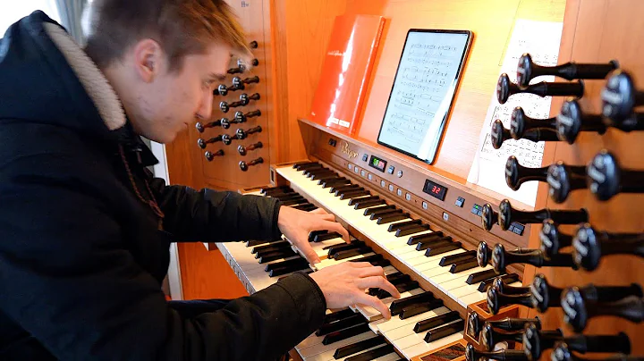 FANFARE on 'Joy to the World' - on the RIEGER-ORGAN at Petrikirche Kulmbach (DE) - Paul Fey