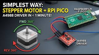 Information The Simplest Way to Drive a Stepper Motor with Raspberry Pi Pico Guide