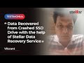 Stellar Data Recovery Gurgaon - Testimonial by Vikrant