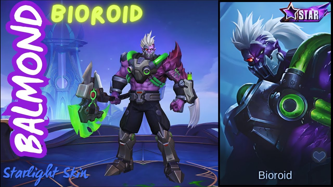 Balmond Bioroid (Starlight Skin) [MLBB Skin Effects 4K UHD] | Slow Motion Showcase