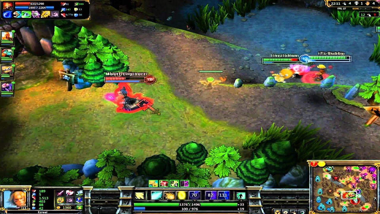 Ezreal Ownage: 22 kills 4 deaths