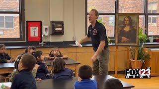 Video: Tulsa students learn about fire safety and emergency preparedness