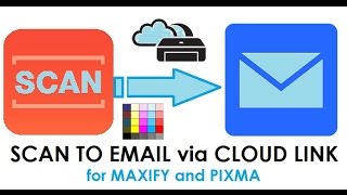 Scan to Email with MAXIFY and PIXMA (via Cloud Link)